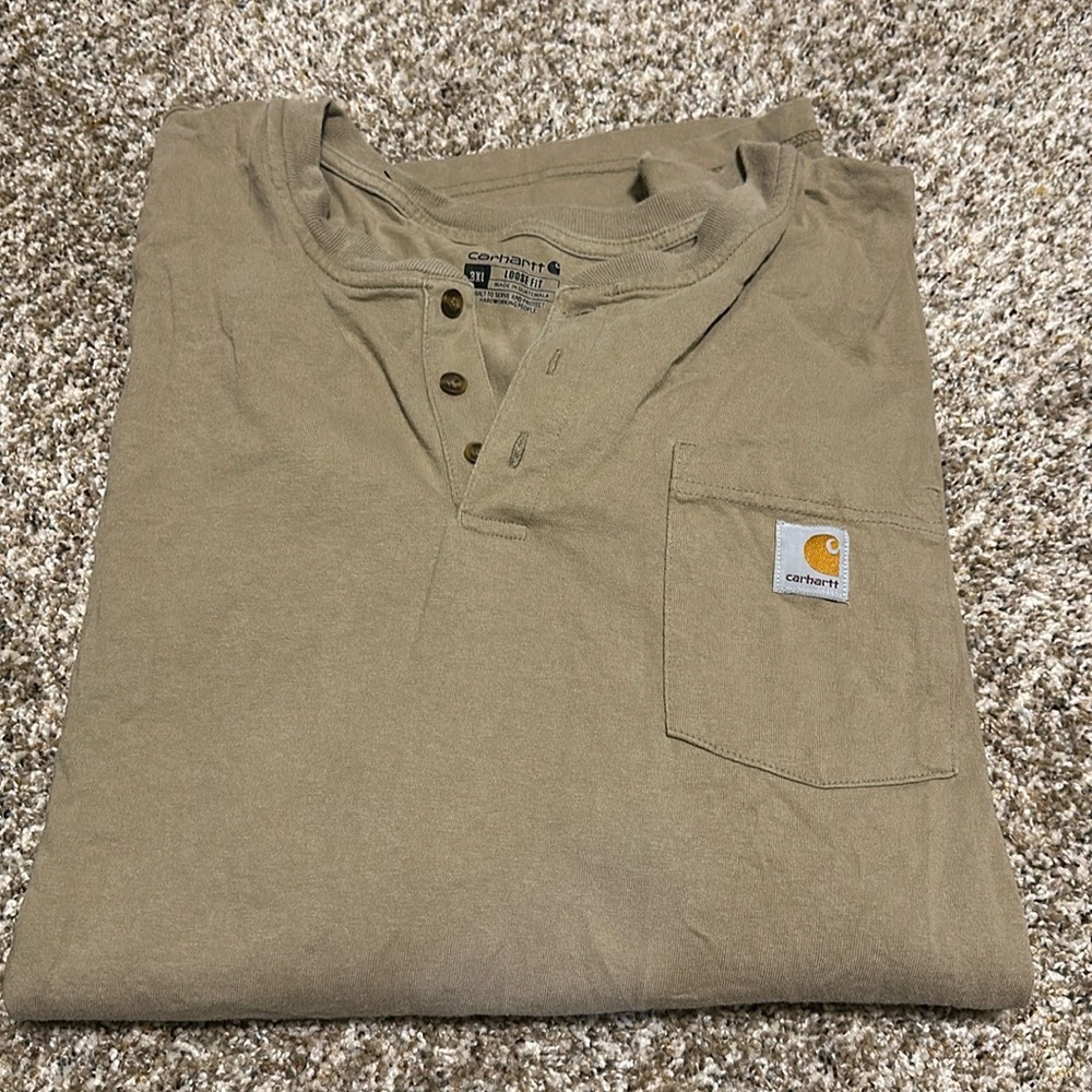 Carharrt xxxl long sleeve set